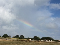 Rainbow over St Martin de Ré